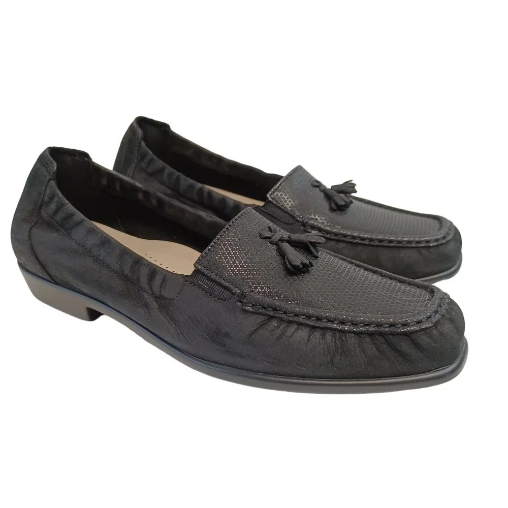 SAS Hope Tassel Loafers Suede Slip On Moccasin Size 9M - Picture 1 of 15